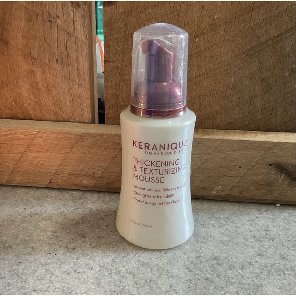 Keranique Other - Keranique Thickening & Texturizing‎ Mousse, 3.4 Fl Oz – Instant Volume